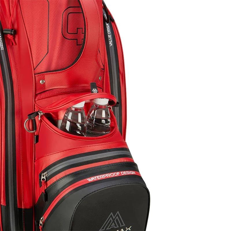 Big Max AQUA Sport 4 cart bag, rouge/noir
