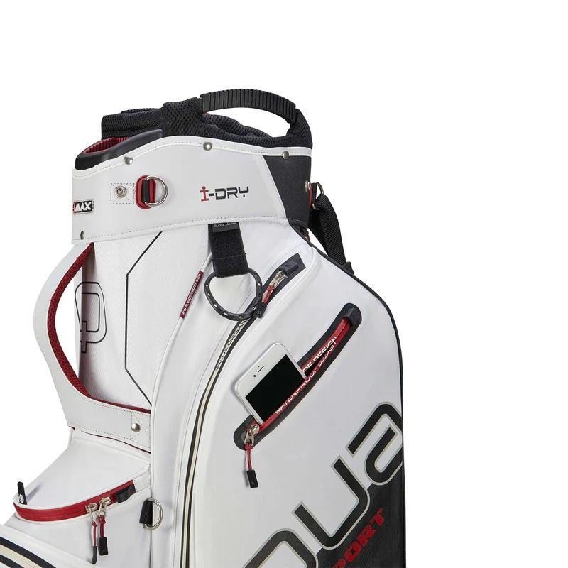 Big Max AQUA Sport 4 sac de chariot, off white/black/merlot