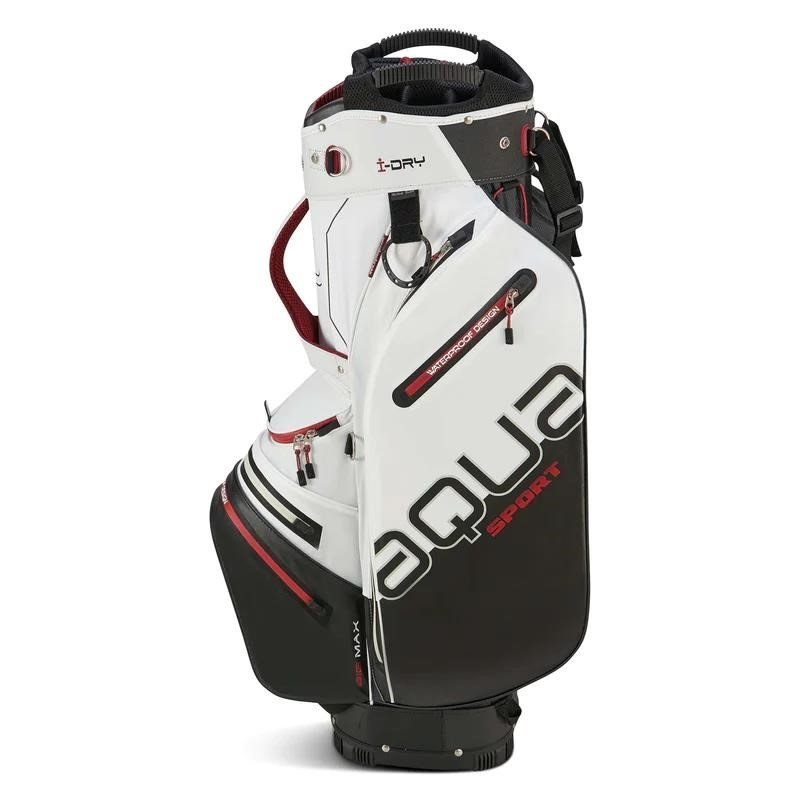 Big Max AQUA Sport 4 sac de chariot, off white/black/merlot