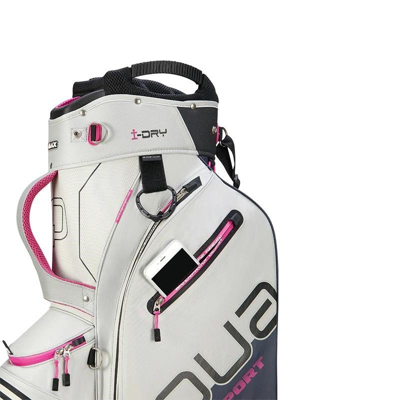 Big Max AQUA Sport 4 sac de chariot, off white/steel blue/fuchsia