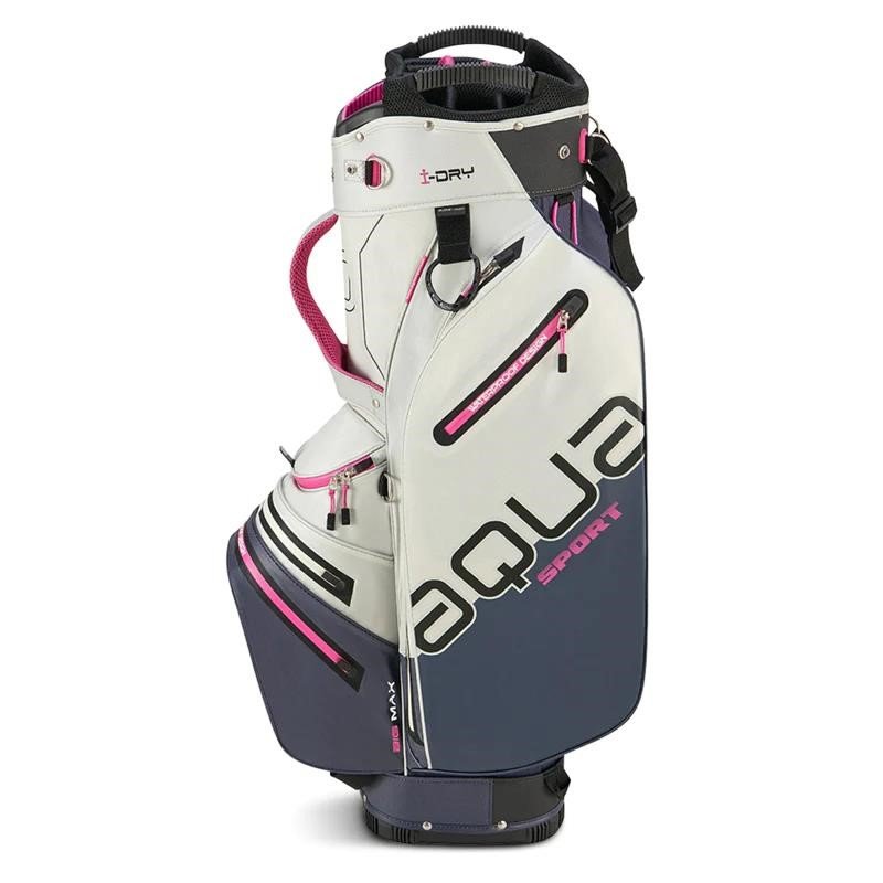 Big Max AQUA Sport 4 sac de chariot, off white/steel blue/fuchsia
