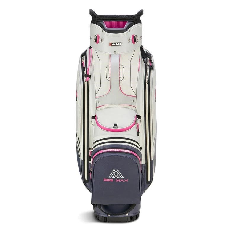 Big Max AQUA Sport 4 sac de chariot, off white/steel blue/fuchsia
