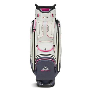 Big Max AQUA Sport 4 sac de chariot, off white/steel blue/fuchsia