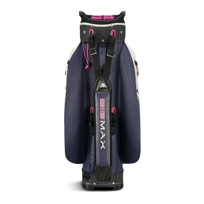 Big Max AQUA Sport 4 sac de chariot, off white/steel blue/fuchsia