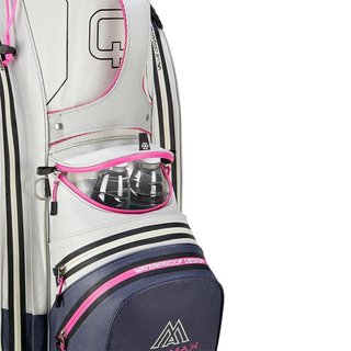 Big Max AQUA Sport 4 sac de chariot, off white/steel blue/fuchsia