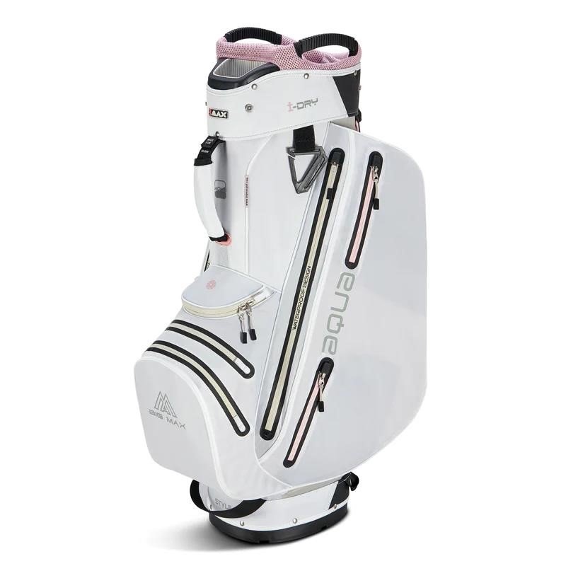 Big Max AQUA Style 4 cart bag, blanc/rose