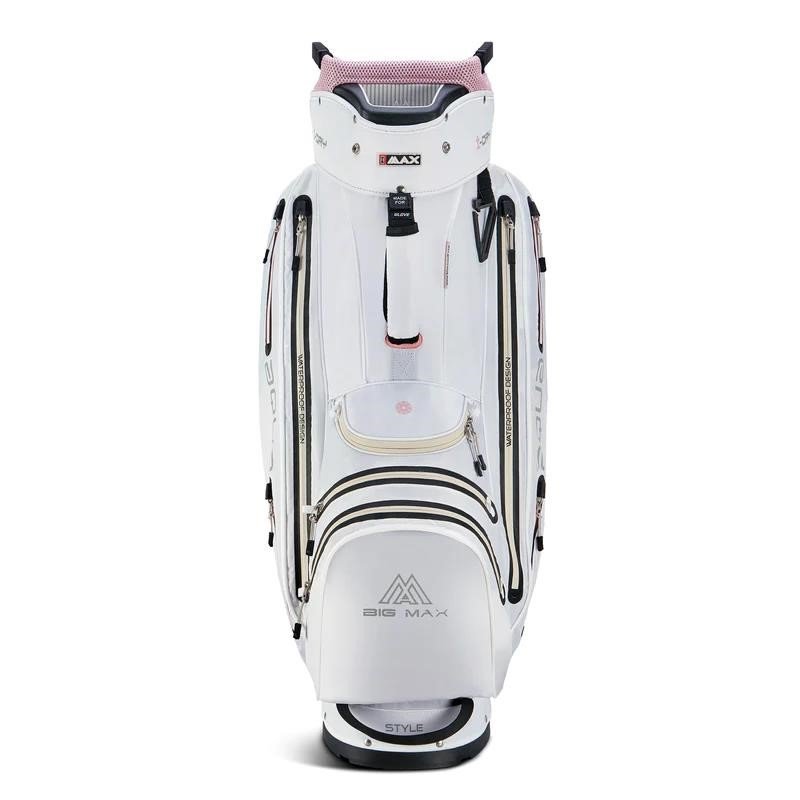 Big Max AQUA Style 4 cart bag, blanc/rose
