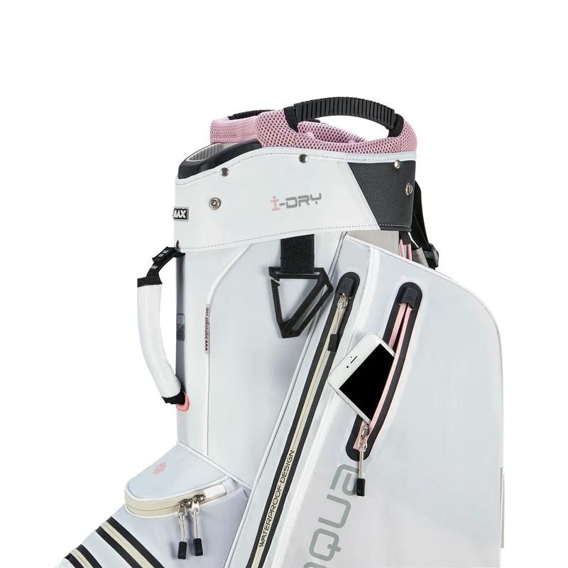 Big Max AQUA Style 4 cart bag, blanc/rose