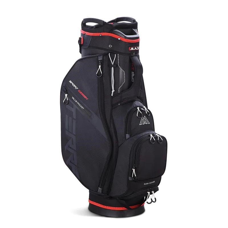Big Max Terra Sport sac de golf pour chariot, noir/rouge