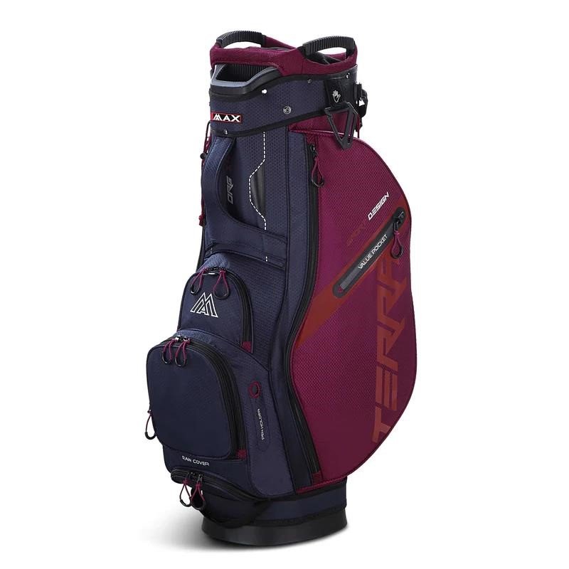 Big Max Terra Sport cart bag, navy/merlot