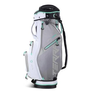 Big Max Terra Sport cart bag, blanc/argent/menthe