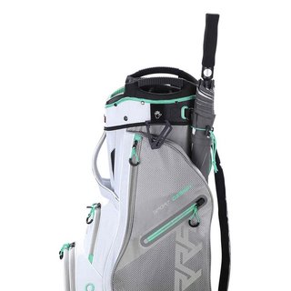 Big Max Terra Sport cart bag, blanc/argent/menthe