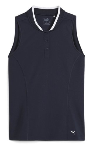 Puma Range Pique Sleeveless polo femme, marine