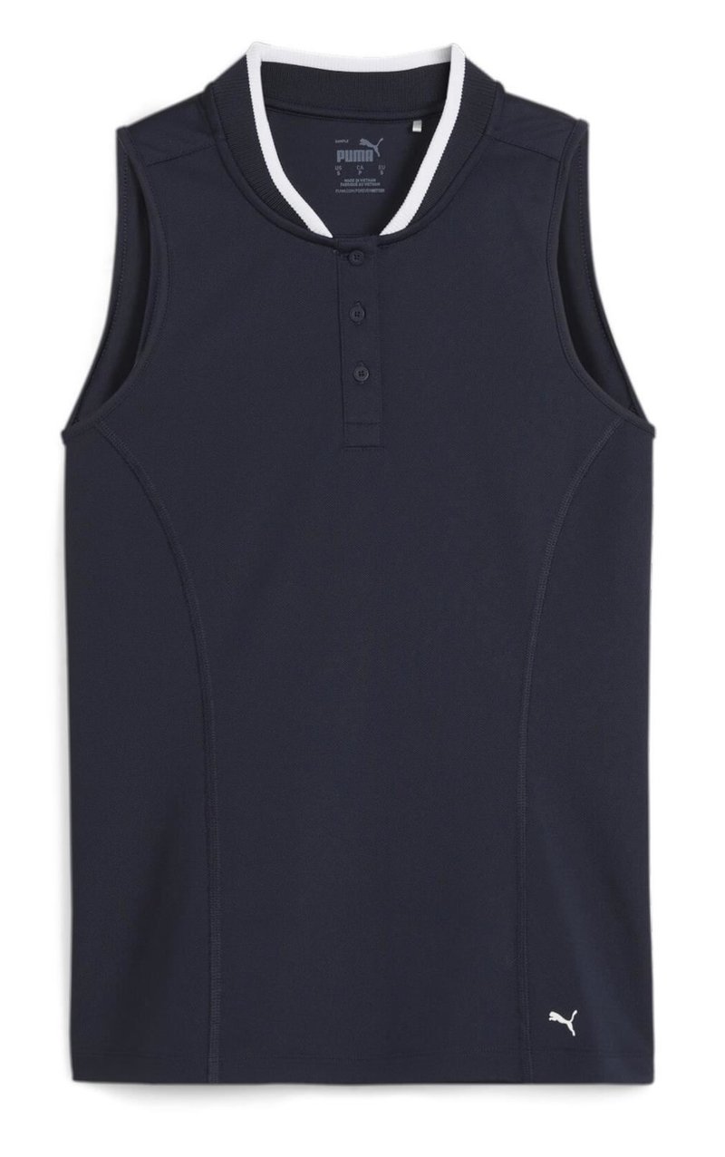 Puma Range Pique Sleeveless polo femme, marine