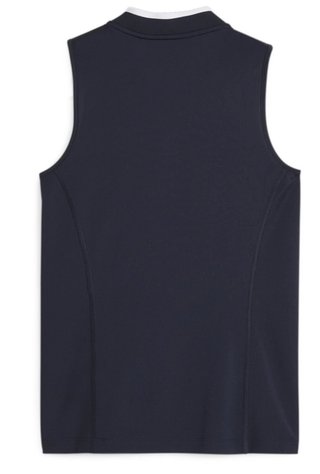 Puma Range Pique Sleeveless polo femme, marine