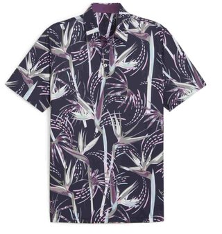 Puma Mattr Birds of Paradise polo homme, deep blue