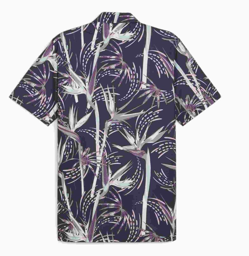 Puma Mattr Birds of Paradise polo homme, deep blue