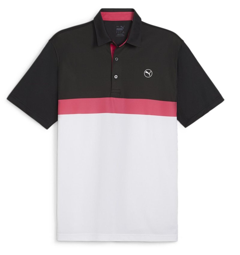 Puma Pure Colorblock polo homme, blanc