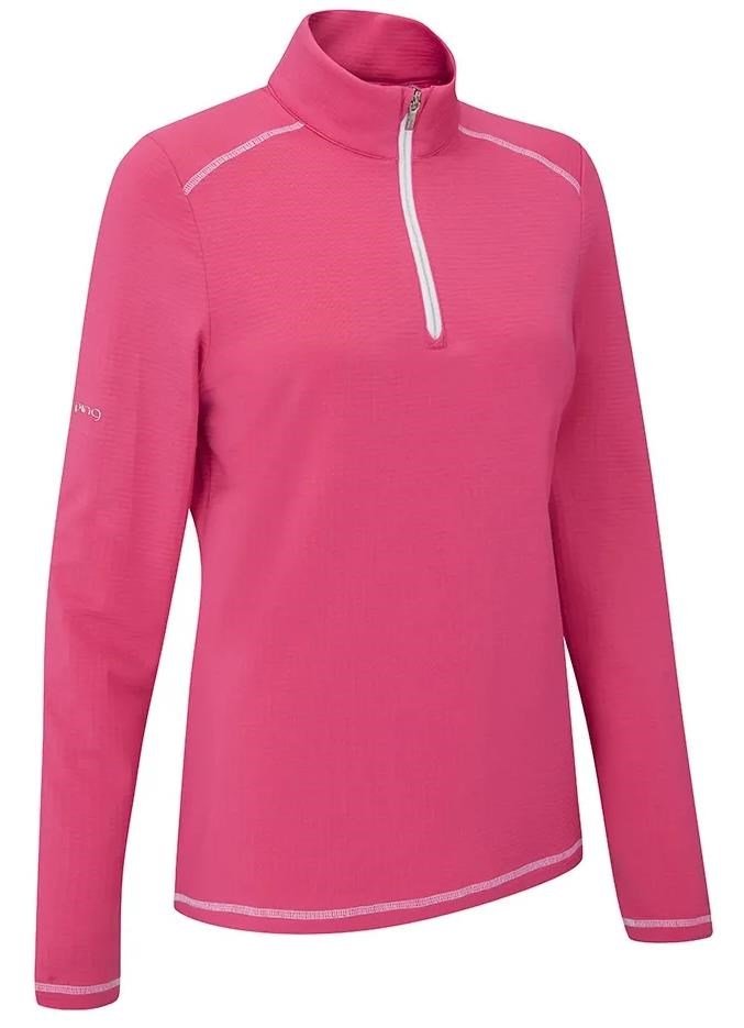 PING Sonya Fleece sweatshirt femme, pink blossom