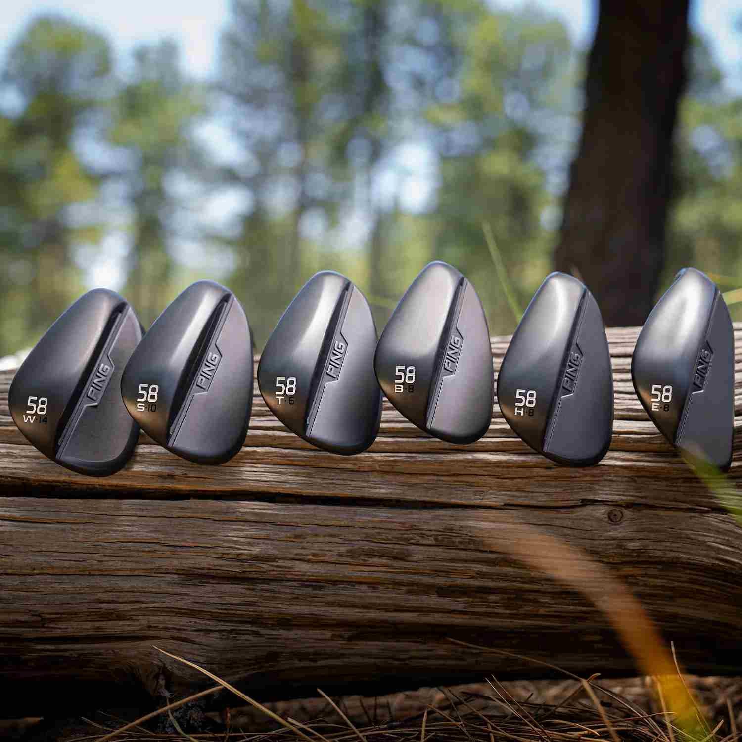 PING s159 Midnight wedge, acier