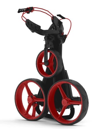 Big Max Blade Trio chariot manuel, phantom black/red