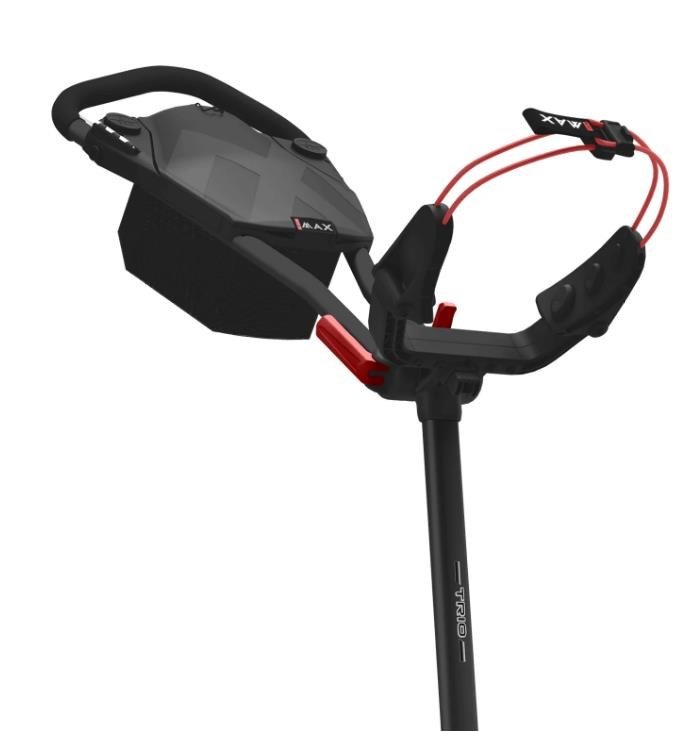 Big Max Blade Trio chariot manuel, phantom black/red