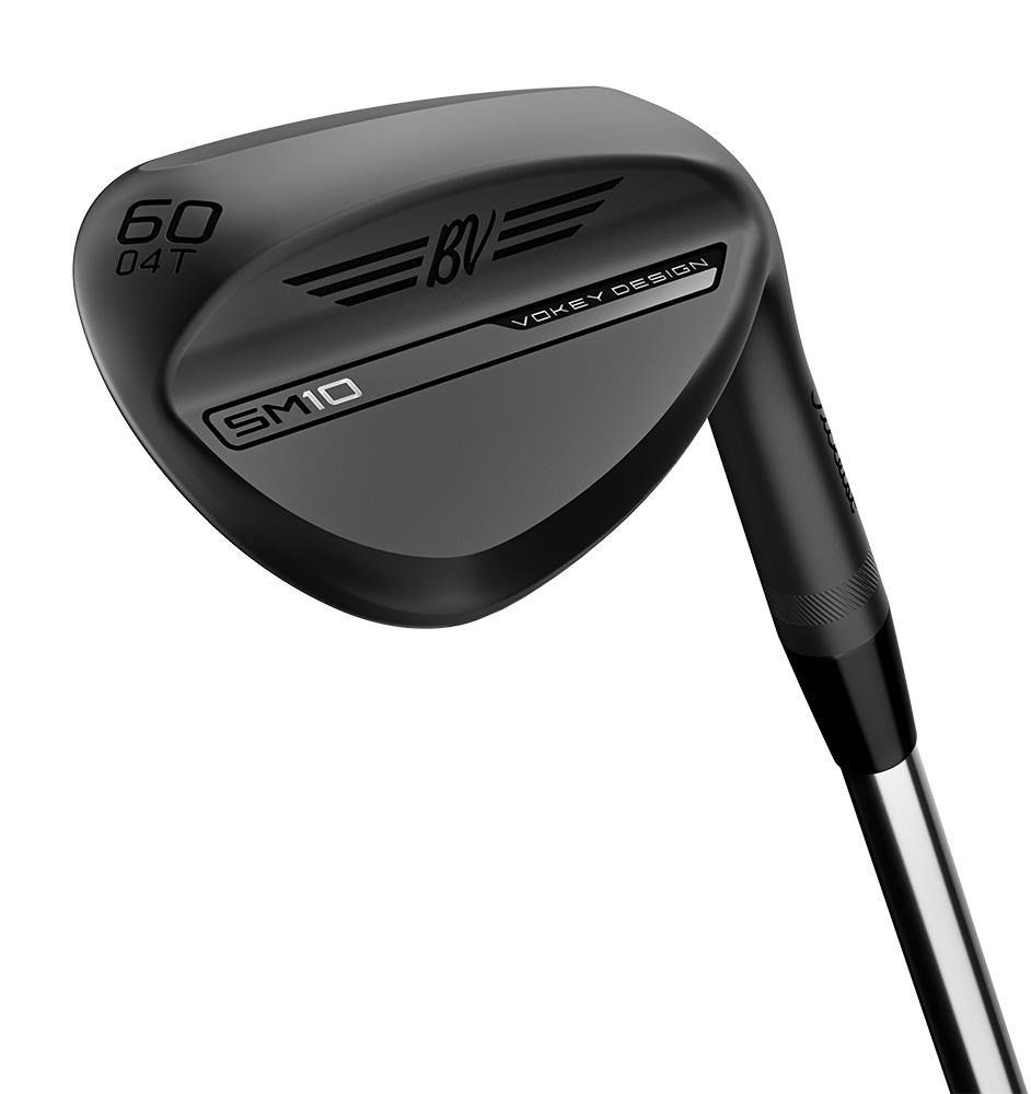 Titleist SM10 Jet Black wedge, acier