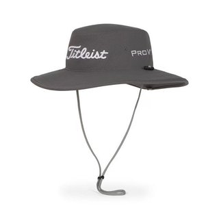 Titleist Tour Aussie chapeau homme, charcoal/blanc