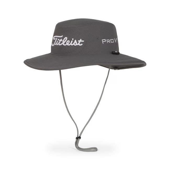 Titleist Tour Aussie chapeau homme, charcoal/blanc