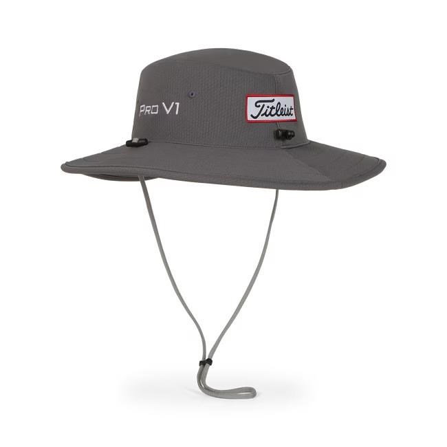 Titleist Tour Aussie chapeau homme, charcoal/blanc