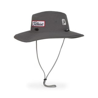 Titleist Tour Aussie chapeau homme, charcoal/blanc