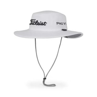 Titleist Tour Aussie chapeau homme, blanc/noir