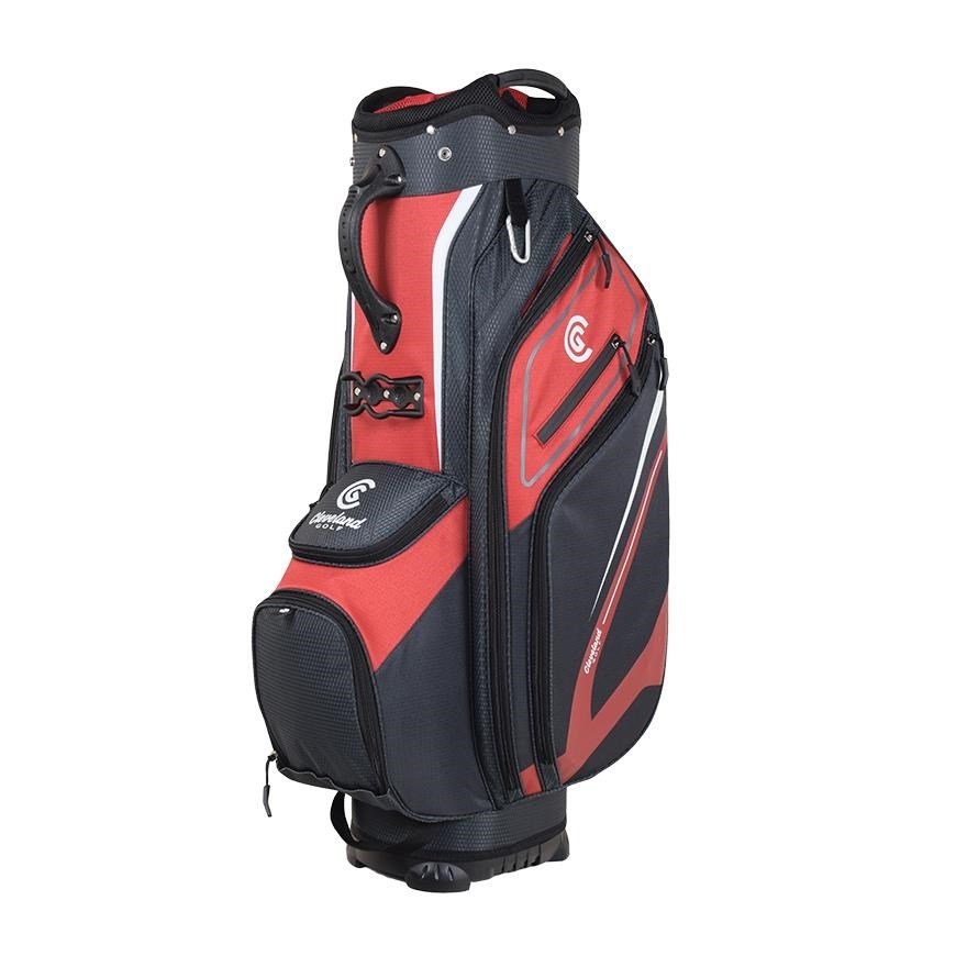 Cleveland Friday 3 cart bag, rouge/charcoal