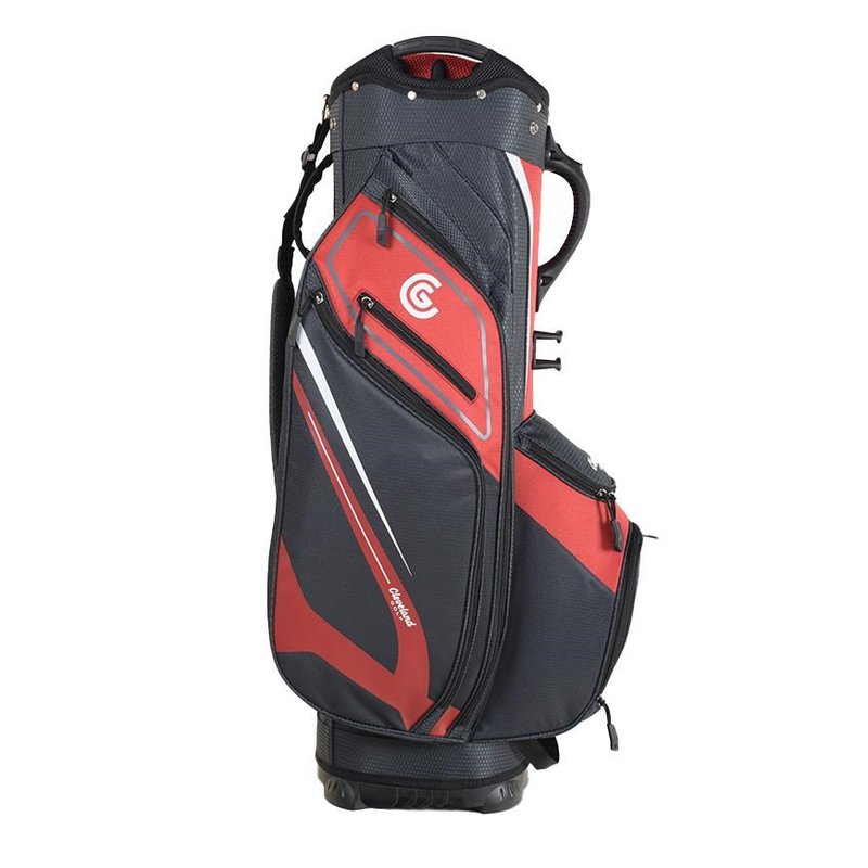 Cleveland Friday 3 cart bag, rouge/charcoal