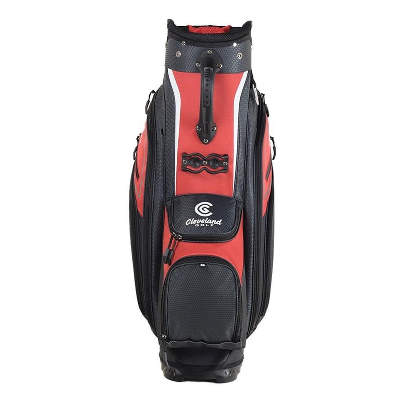 Cleveland Friday 3 cart bag, rouge/charcoal