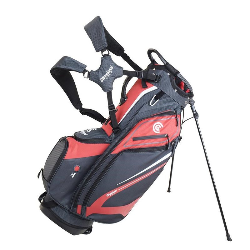 Cleveland Saturday 2 stand bag, rouge/charbon