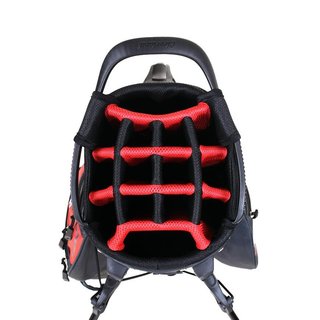 Cleveland Saturday 2 stand bag, rouge/charbon