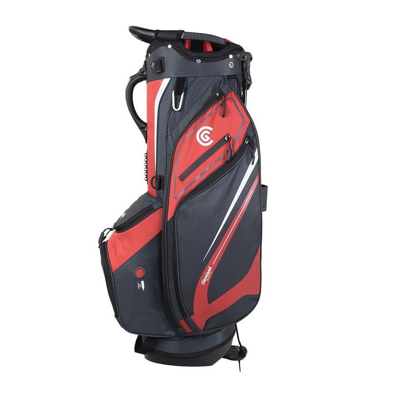 Cleveland Saturday 2 stand bag, rouge/charbon