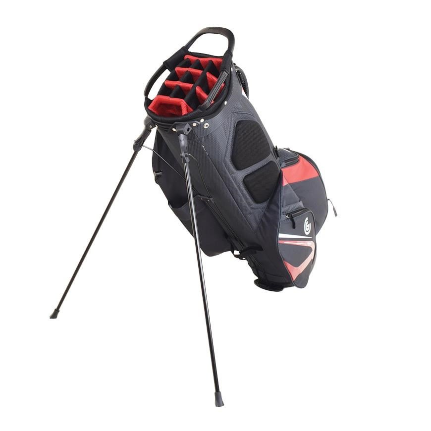 Cleveland Saturday 2 stand bag, rouge/charbon