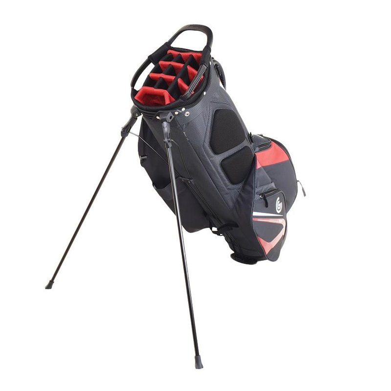 Cleveland Saturday 2 stand bag, rouge/charbon