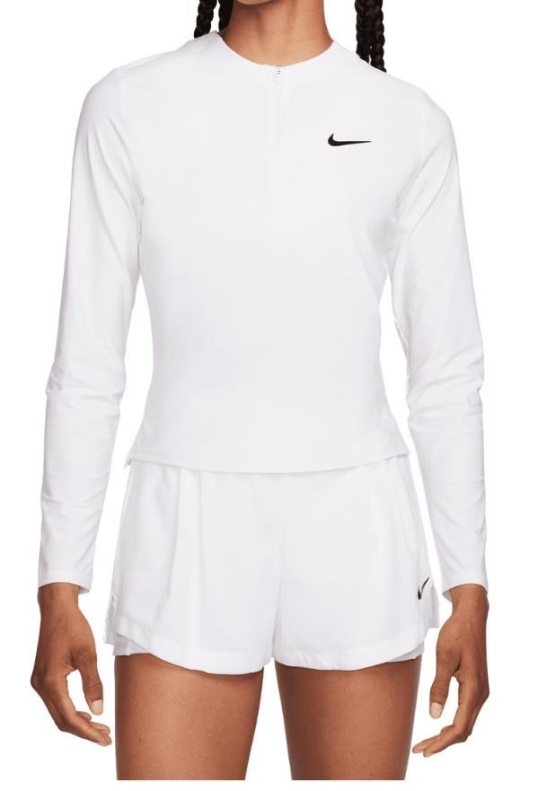 Nike Court Advantage sweat-shirt femme, blanc/noir