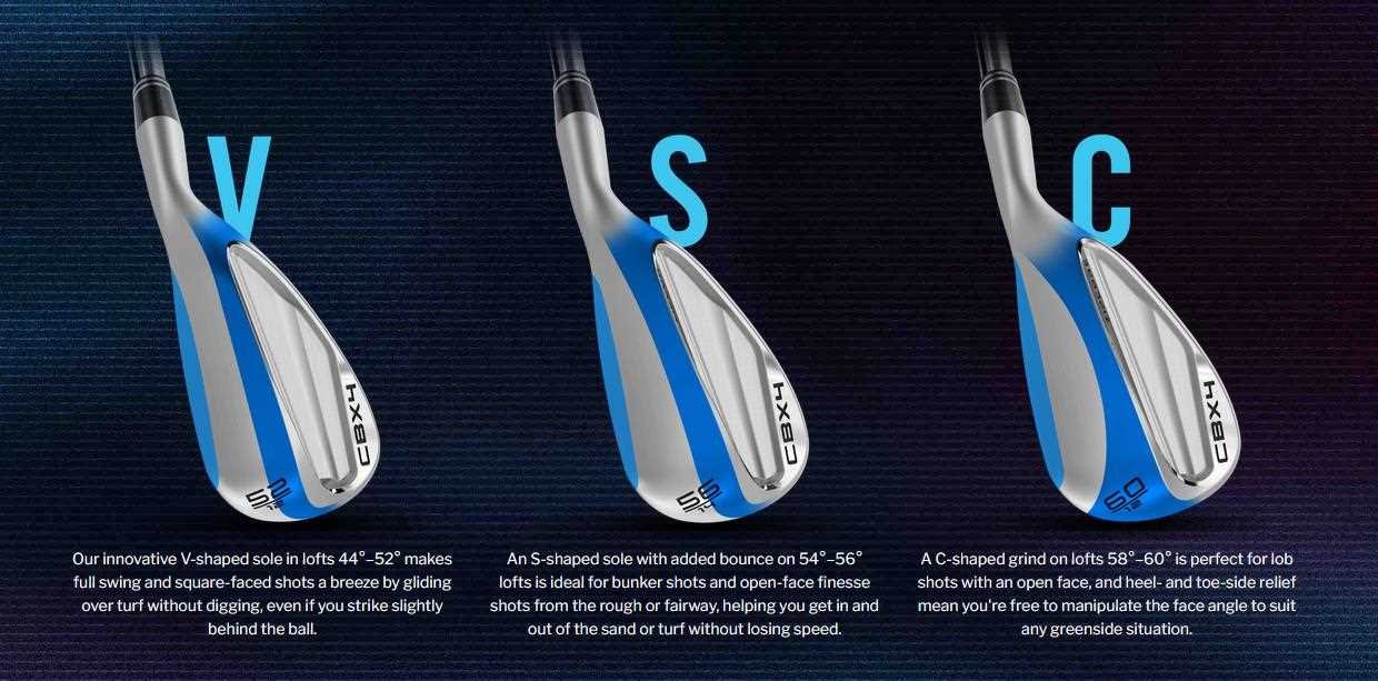 Cleveland CBX 4 Zipcore wedge, graphite