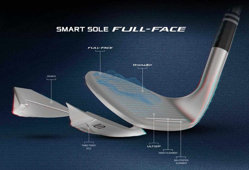 Cleveland Smart Sole Full Face wedge femme, graphite