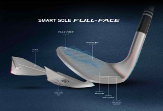 Cleveland Smart Sole Full Face wedge homme, graphite