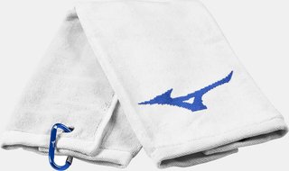 Mizuno RB Tri Fold serviette de golf, blanc