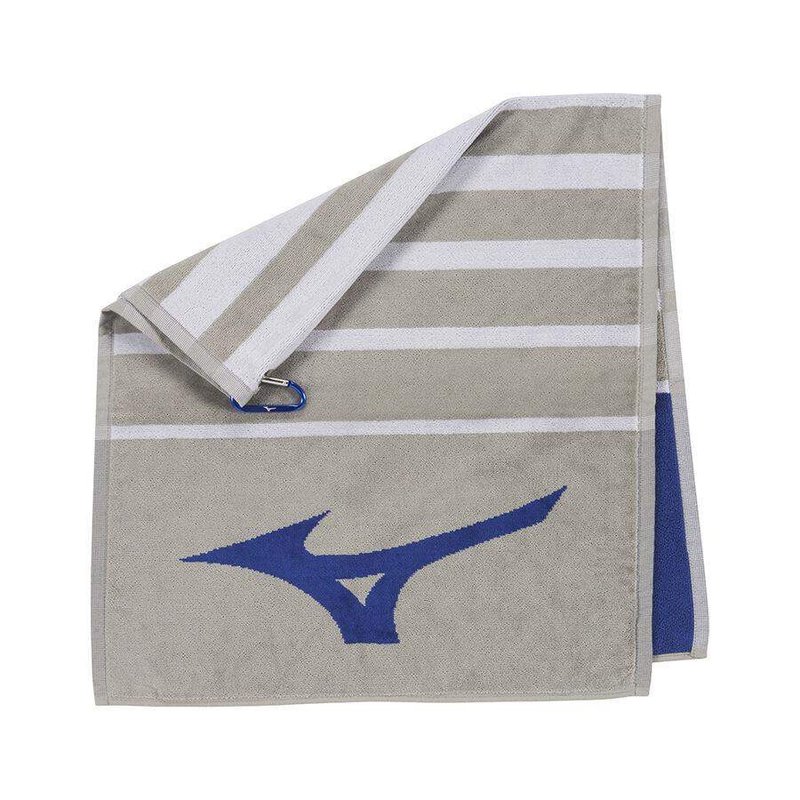 Mizuno RB Tour serviette de golf gris/bleu
