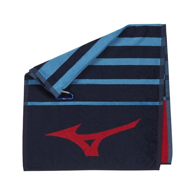 Mizuno RB Tour serviette de golf marine/rouge