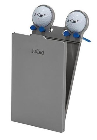 JuCad porte-scorecard full metal, titan/titan cover