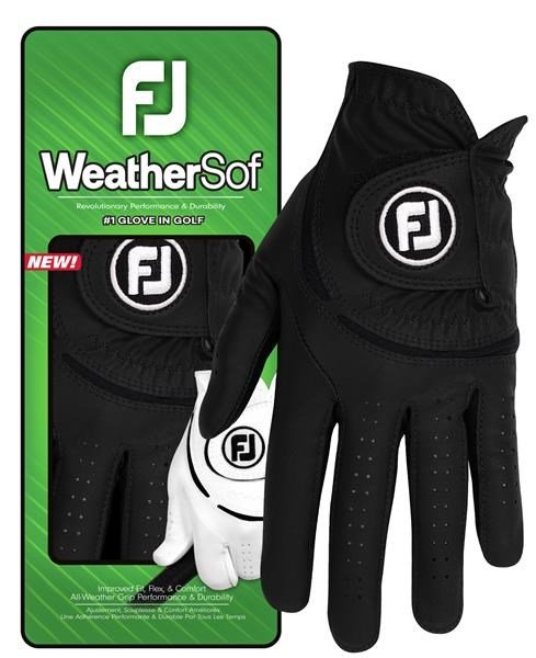FootJoy WeatherSof 24 gant de golf femme, noir