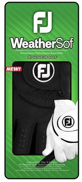 FootJoy WeatherSof 24 gant de golf femme, noir